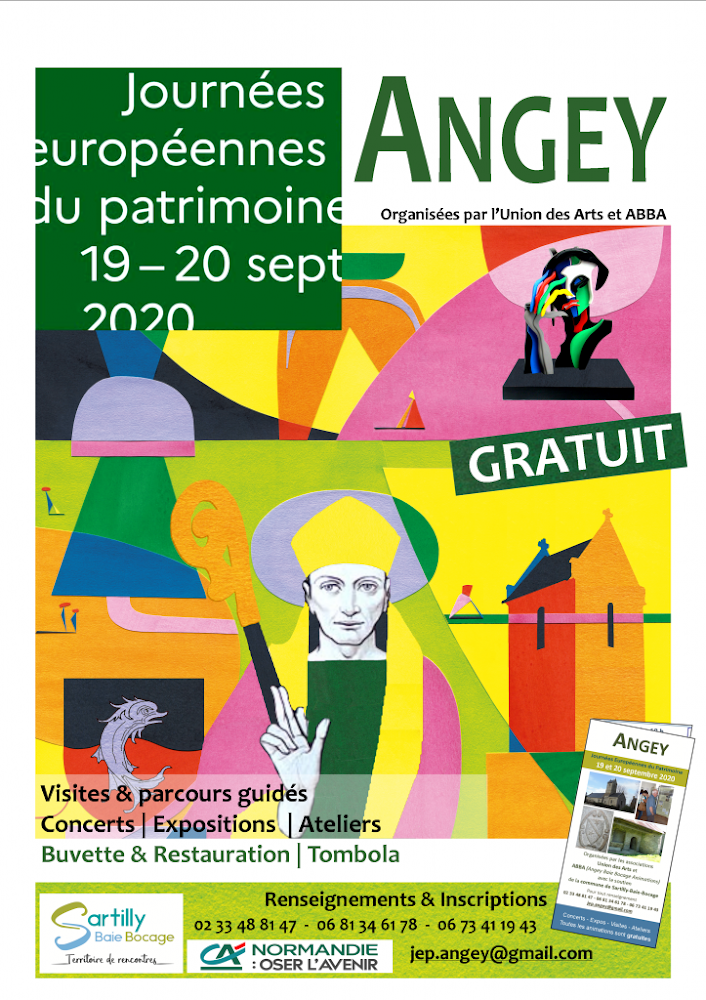 Les 19 et 20/9/2020, Journées du Patrimoine à Angey