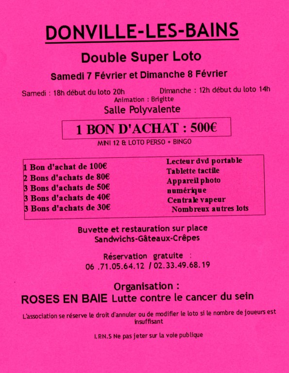 " Roses en Baie- ensemble contre le cancer du sein"