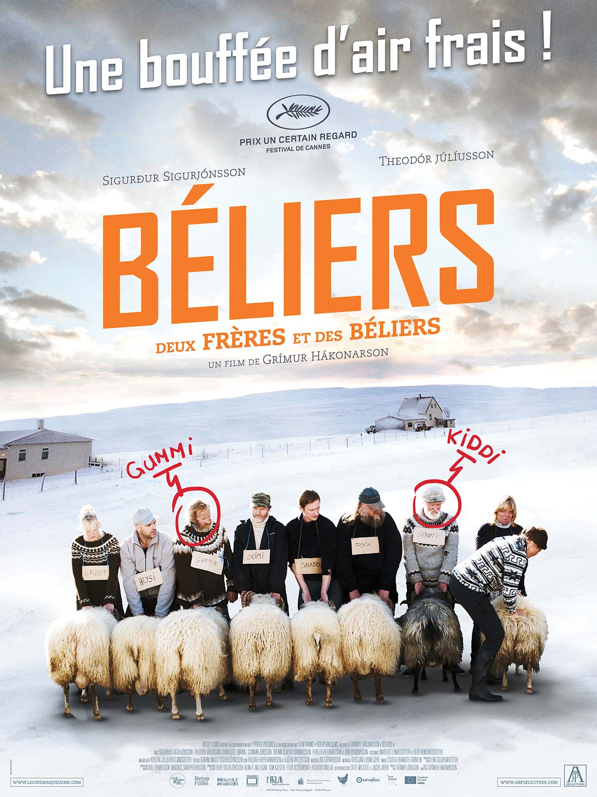 Le 18/2/2022, 20h30, ciné-club à Carolles : BELIERS