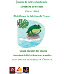 Le 30/10/2022, fête d'automne à St Jean le Thomas