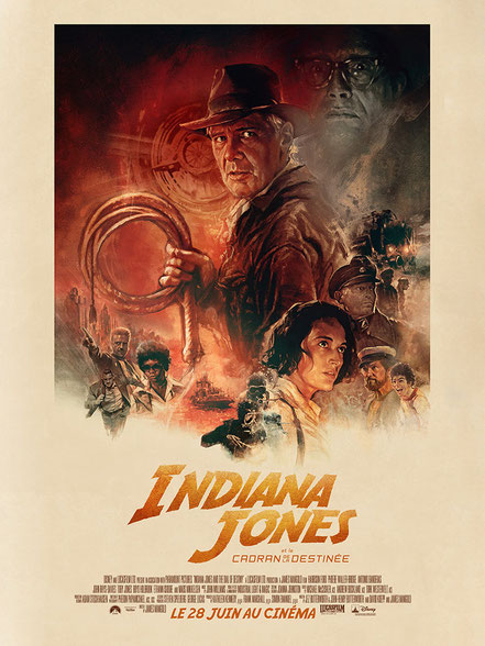 Le 8/8/2023, film à Carolles : INDIANA JONES