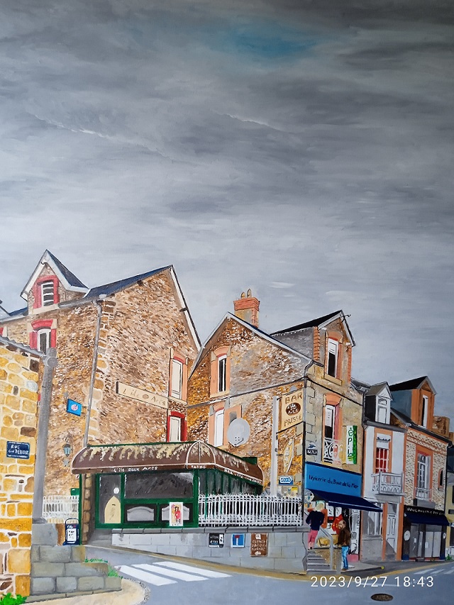 A Saint Jean le Thomas, le quartier des artistes A Saint Jean le Thomas, le quartier des artistes