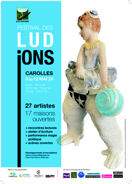 Du 9 au 12/5/2024, Festival des Ludions à Carolles