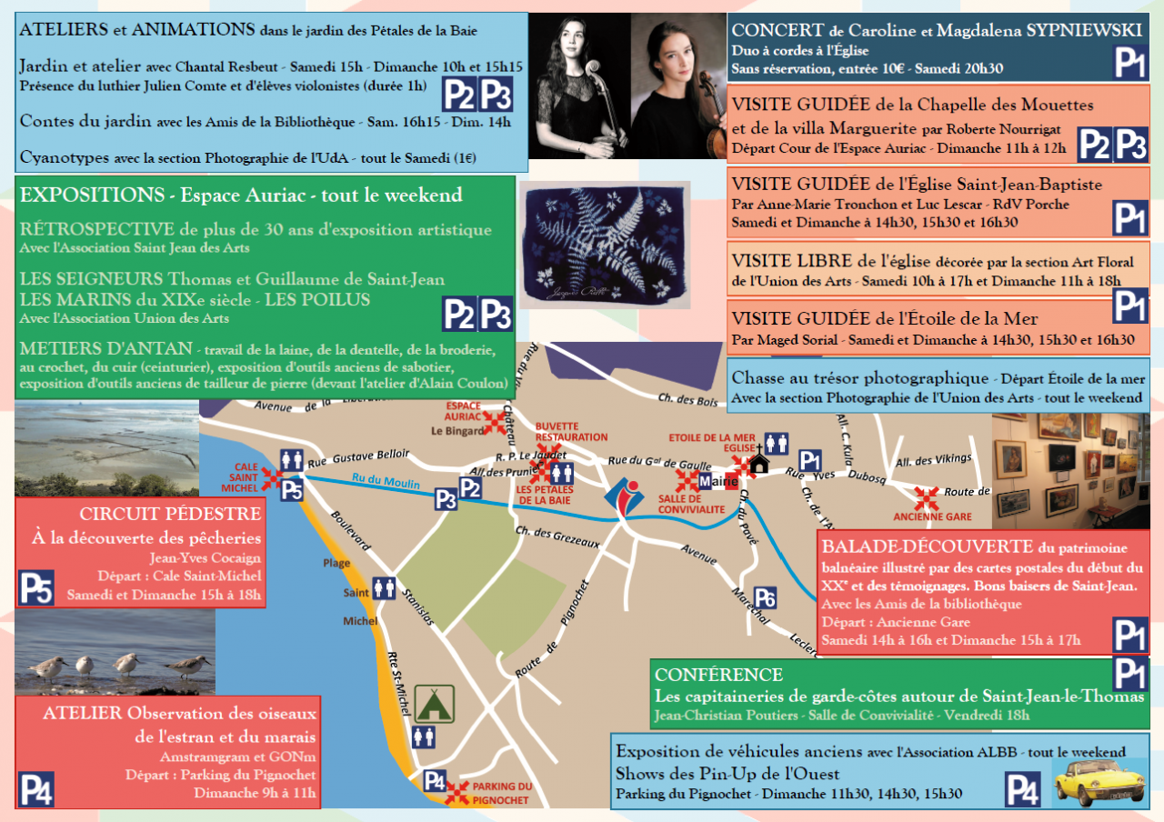 Les 21 et 22/9/2024, les Jounées du Patrimoine à Saint Jean le Thomas Les 21 et 22/9/2024, les Jounées du Patrimoine à Saint Jean le Thomas