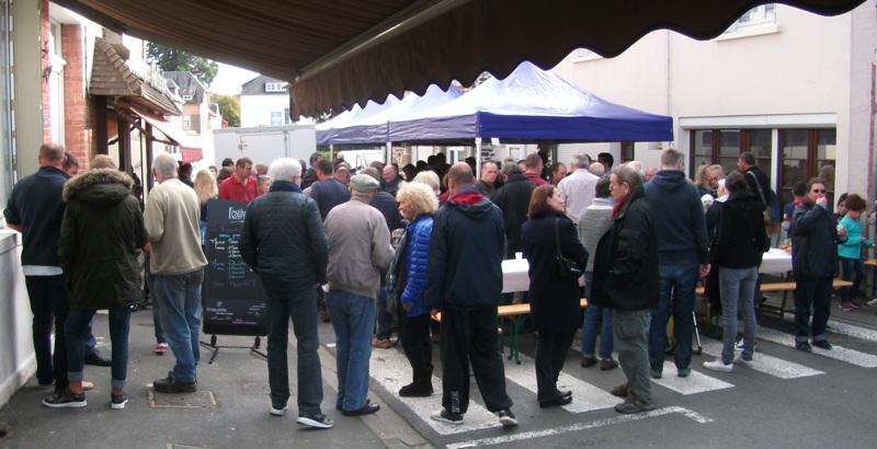 Accueil des nouveaux commerçants du village