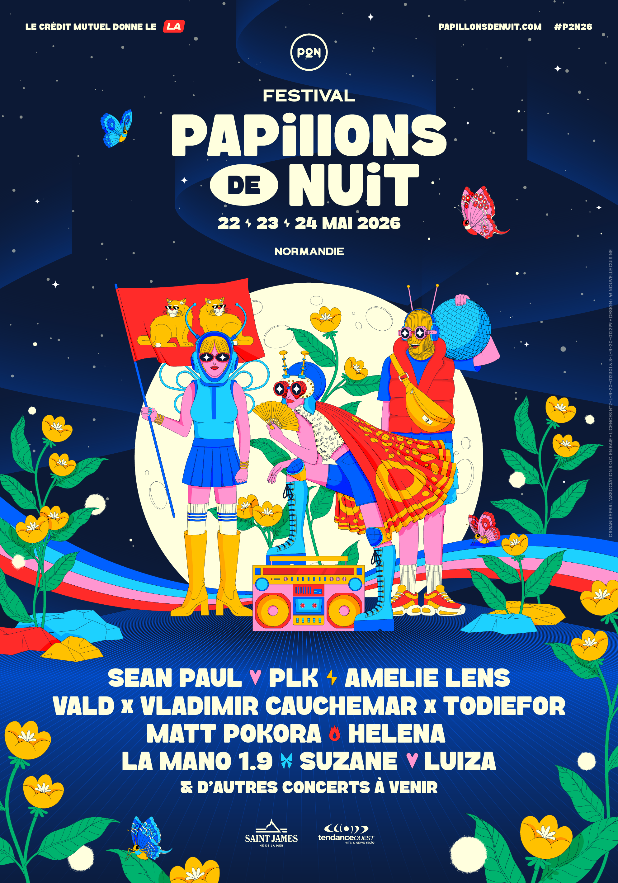 Les 22, 23, 24/05/2026 : Festival des Papillons de Nuit 