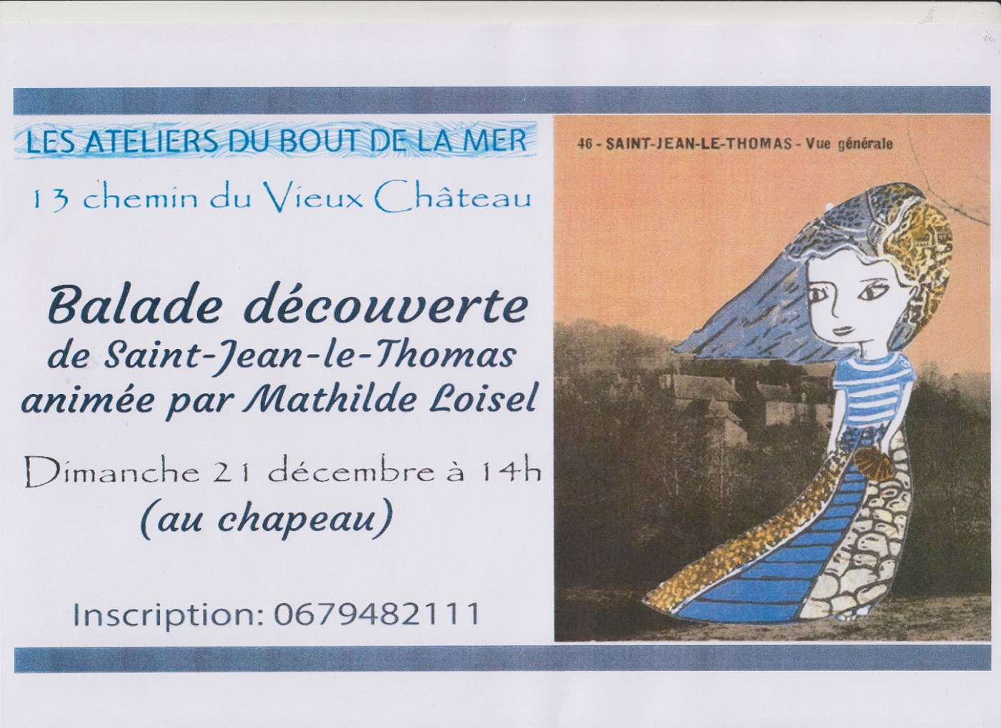 Le 21/12/2025, balade-découverte du village