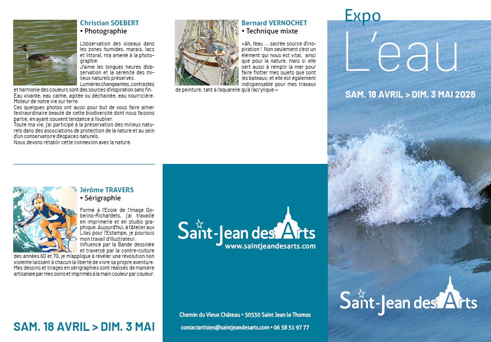 Le 19/4/2026, vernissage en musique avec St Jean des Arts