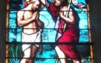 Les vitraux de l'église de Saint Jean le Thomas Les vitraux de l'église de Saint Jean le Thomas
