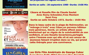 Le 20/6/2025, 20h30, ciné-club à Carolles : LES GIRLS