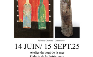 Le 15/6/2025, inauguration en musique de l'exposition DIBOUM et FAILLE