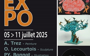 Le 6/7/2025, vernissage en musique avec Saint Jean des Arts