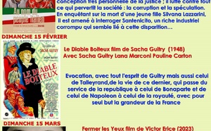 Le programme du ciné-club de Carolles : 1e trimestre 2026