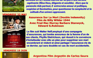 Ciné Club à Carolles, progamme du trimestre