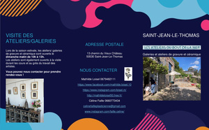 Ateliers du Bout de la Mer, programme de l'été