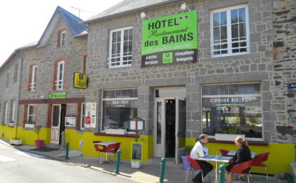Restaurant-Hôtel des Bains,  UN REPAS-UN PLONGEON !